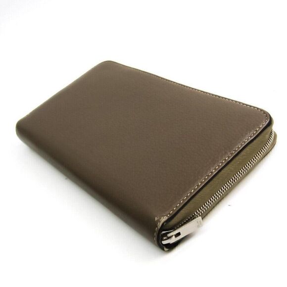 Celine Large Ziped Multifunction 105003 Women's  Calfskin Long Wallet - Picture 2 of 11